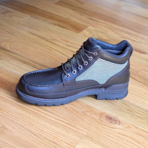 Rockport NEW Total Motion XCS Trek Keota Brown/Green Hiking Boot C16412 9.5 M - Picture 5 of 11